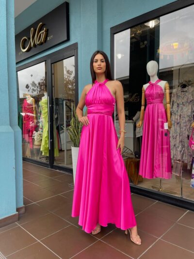 Isadora Dress Fucsia