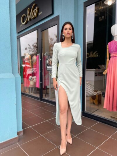 Lavinia Dress Wasabi