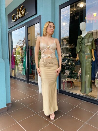 Stela Dress Dorado